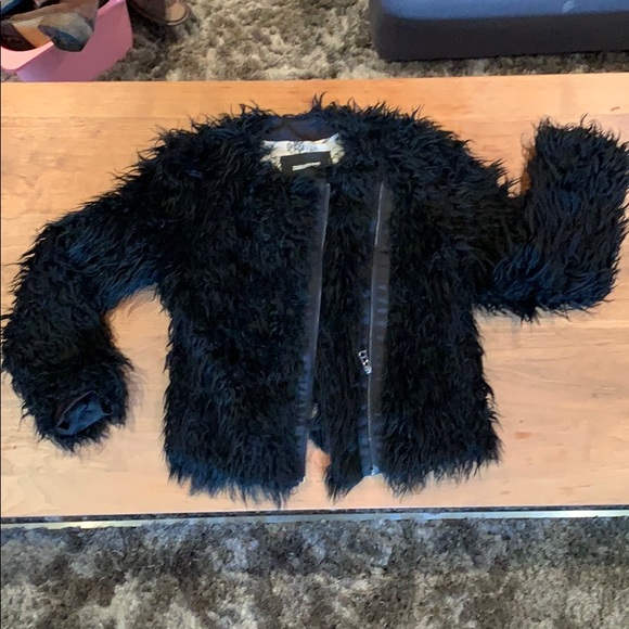 Zadig $ Voltaire black Faux Fur jacket - Picture 4 of 6